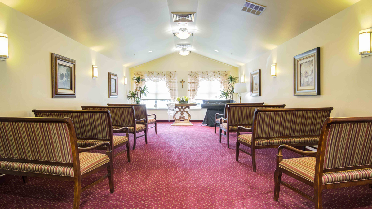 The chapel at Linwood Estates