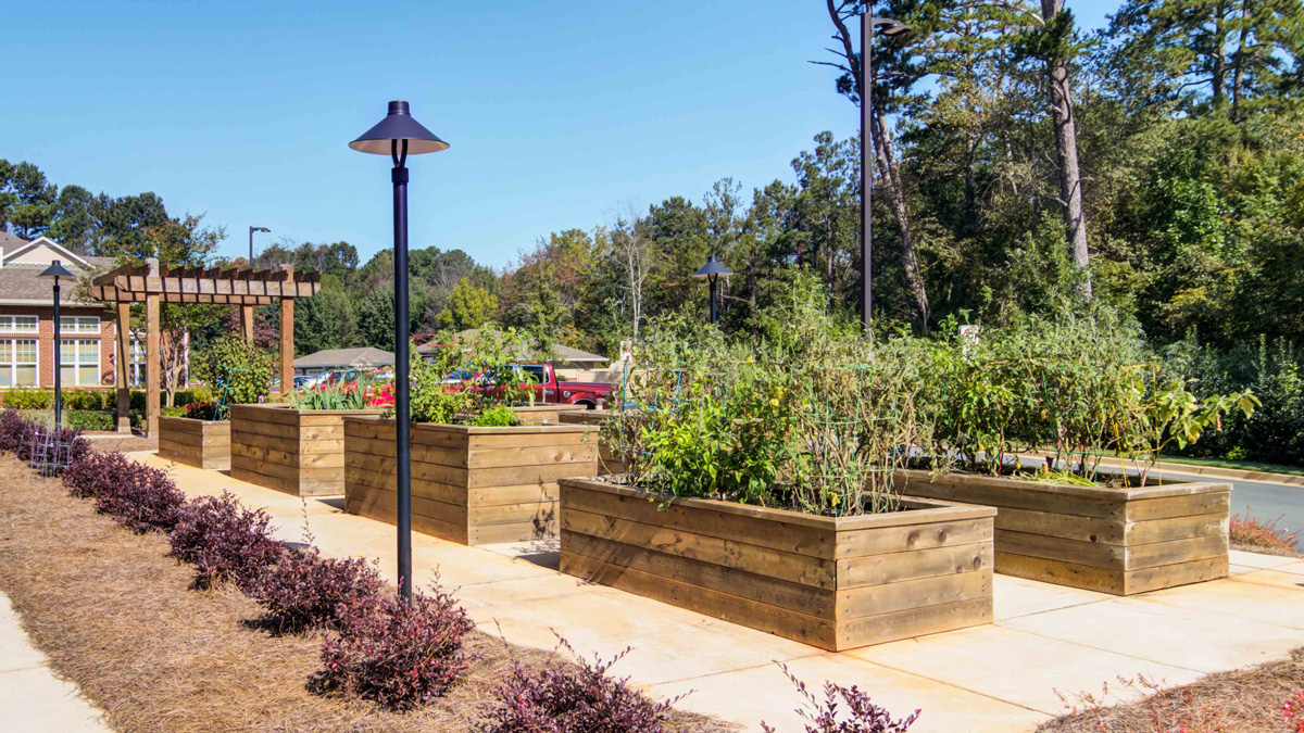 The gardens at Linwood Estates